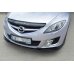Накладка сплиттер на передний бампер на Mazda 6 GH Sport Hatch
